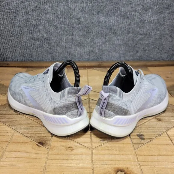 🔥 Brooks Bedlam 3 Women's Size 6.5 B (Medium) Running Shoes Gray Lilac