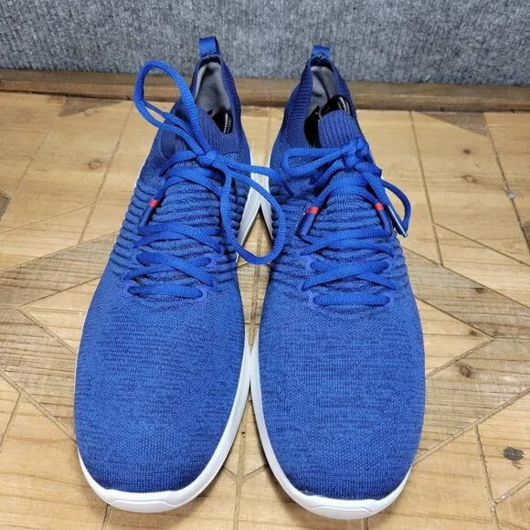 🔥 Footjoy Flex XP Men’s 11.5 M Royal Blue Athletic Spikeless Golf Shoes 56268