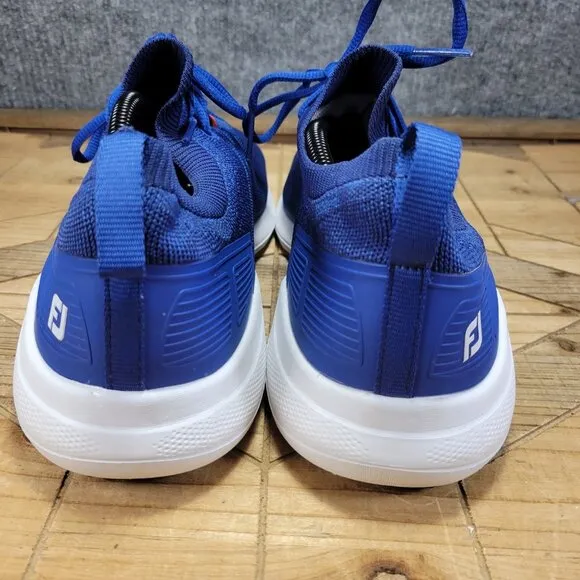 🔥 Footjoy Flex XP Men’s 11.5 M Royal Blue Athletic Spikeless Golf Shoes 56268