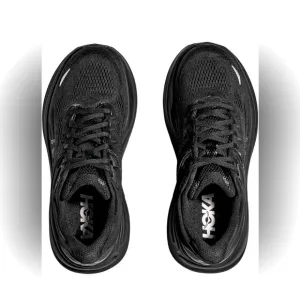 🆕 [Hoka] Women's Bondi 9 Black/Black Sneaker Sz: 8B
