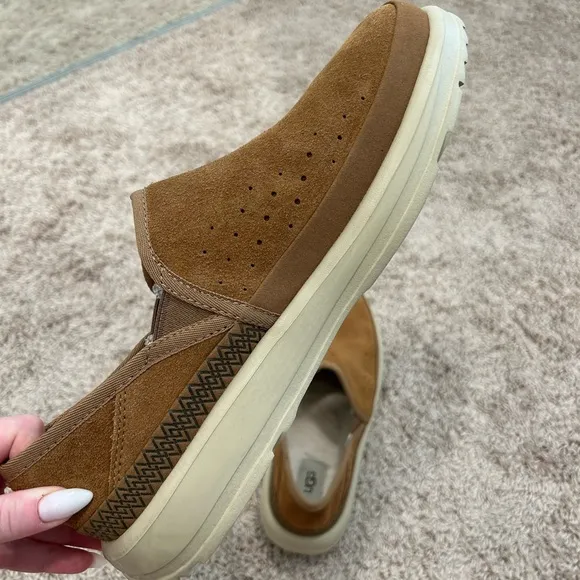 🖤 New Men's 100% UGG Kick It Slip-On Casual Slipper Shoes Chestnut 🖤