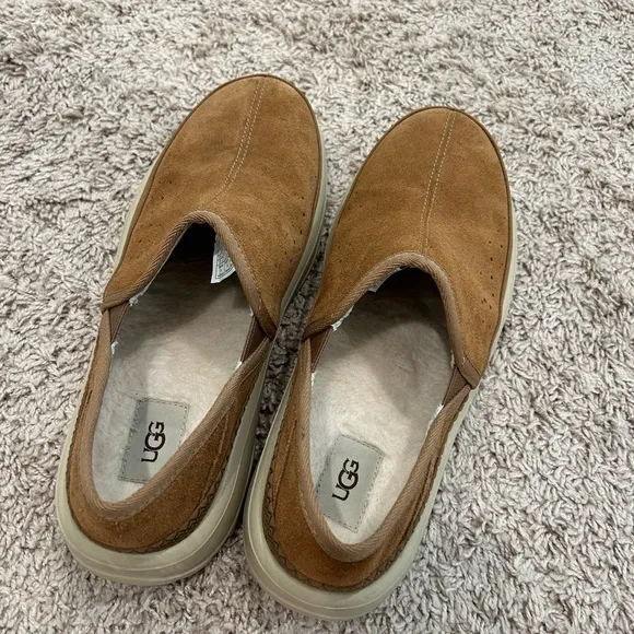 🖤 New Men's 100% UGG Kick It Slip-On Casual Slipper Shoes Chestnut 🖤
