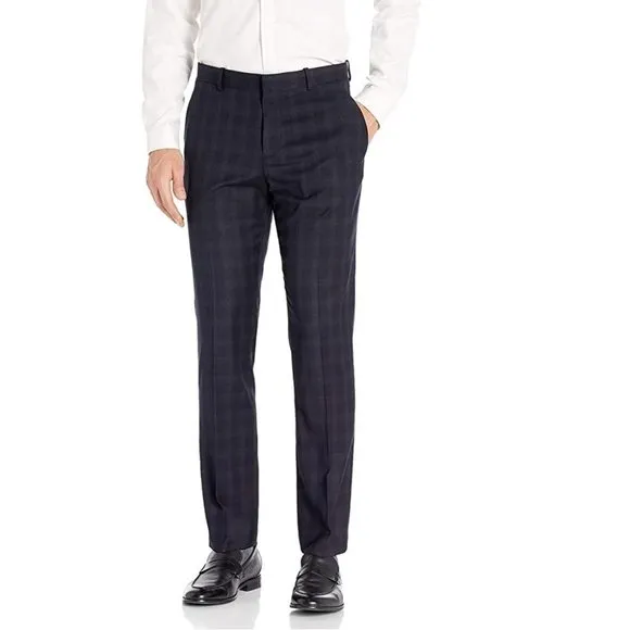🎁 Perry Ellis Portfolio Slim Fit Dress Pants