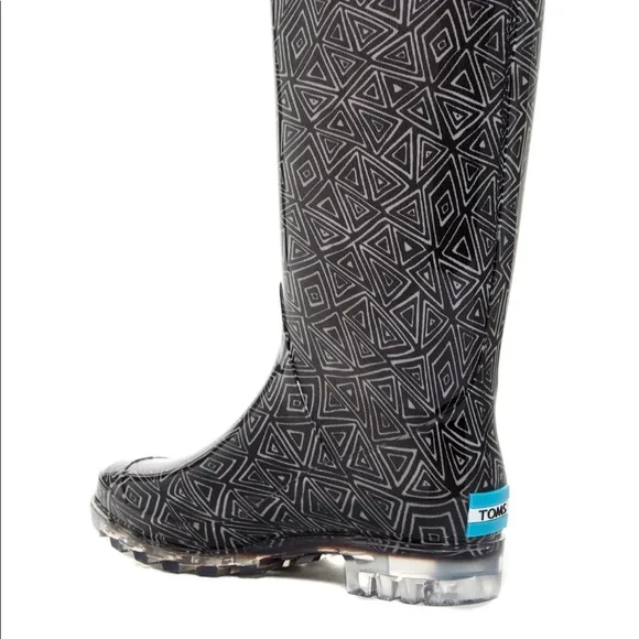 ❤️ Toms Waterproof Rain Boots Size W9