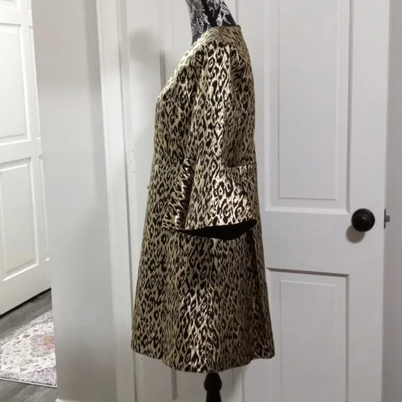 🆕️ 🐆Tuckernuck🐆 - Gold Leopard Mel Dress