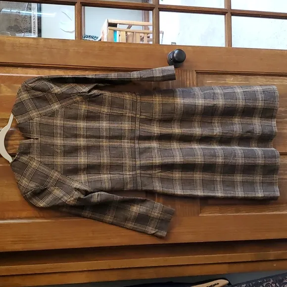 《 Vanessa Bruno 》Feminine Fitted Plaid Dress