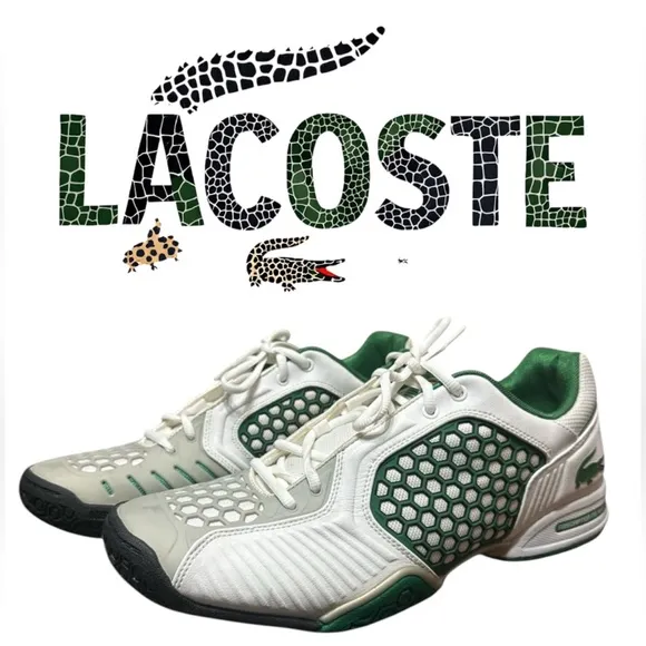 100. 🐊 Lacoste Repel men’s tennis shoes size 12