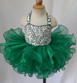 16 color-- Infant/toddler/baby/children/kids glitz Girl's Pageant Dress for birthday,bridal,gift, 1~4T