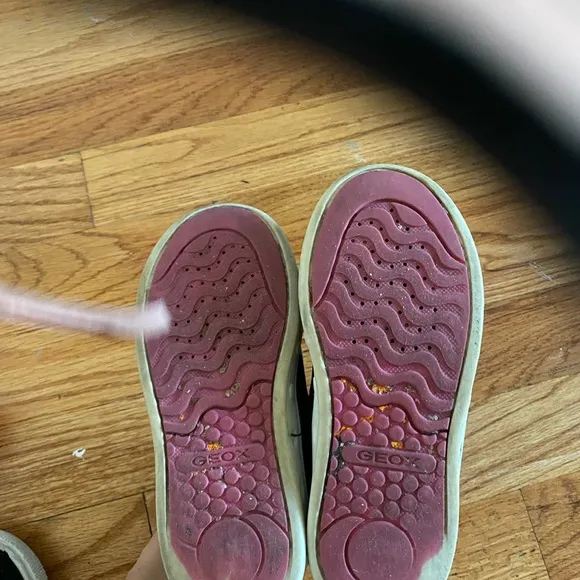 2 girls shoes size 29 geox sneaker and naturino mary jane