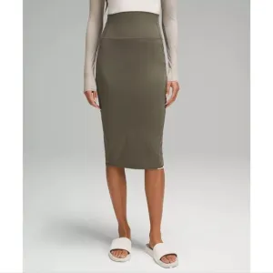 2- Lululemon Nulu High Rose Slim fit midi skirts. Size 10