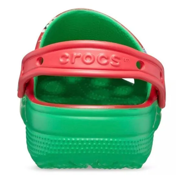 2023 Mickey Mouse &amp; Friends Holiday Christmas CROCS Shoes Disney NWT M4 M5 M6 M8
