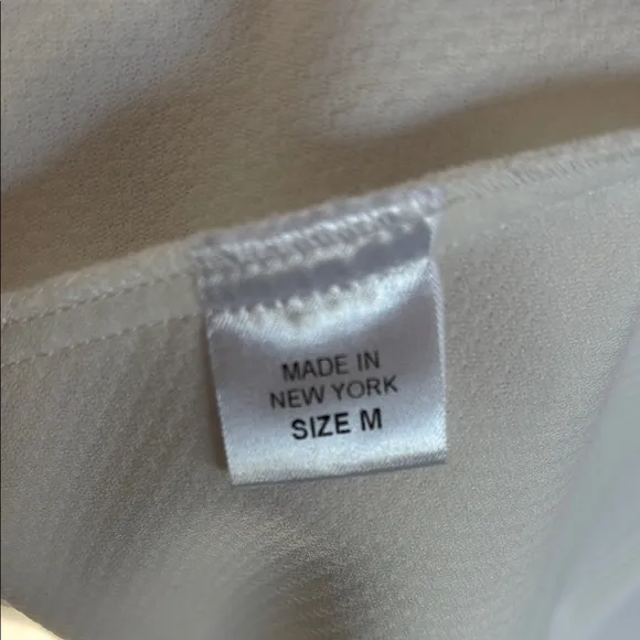 $228 Torn by Ronny Kobo Luxury Gina White Cap Sleeved Tennis Styled Dress 0060
