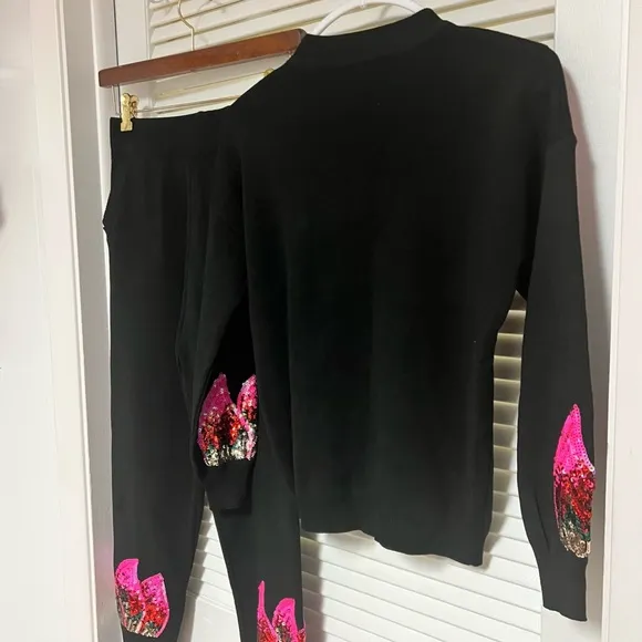 2PC Knit Sequins Gem! NEW!!!