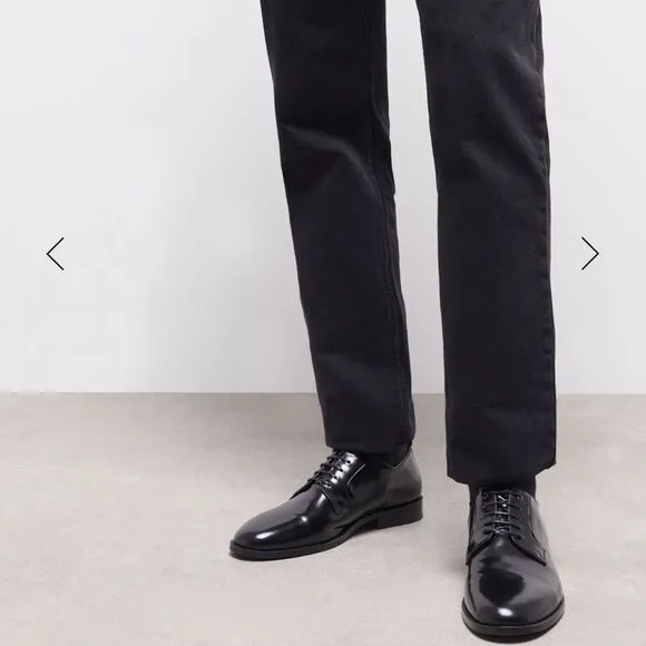$425 The Kooples Men’s patent leather shoes NIB Size 43