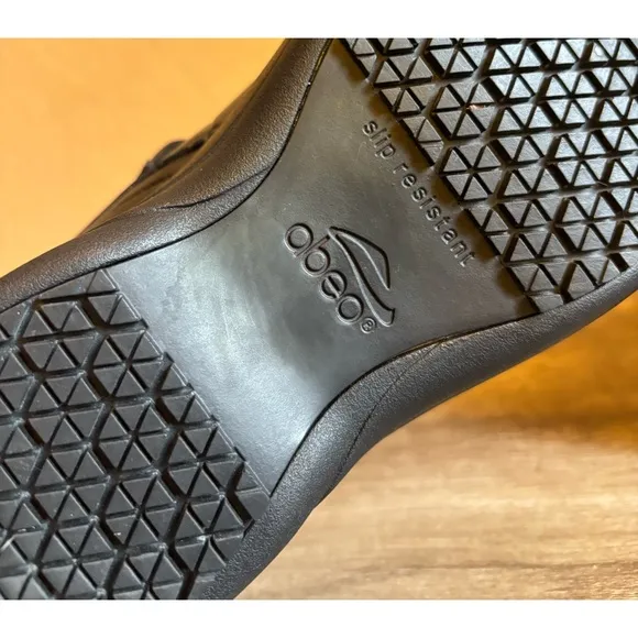 Abeo Gale Leather Mary Jane Shoes Slip Resistant Orthopedic Shoes