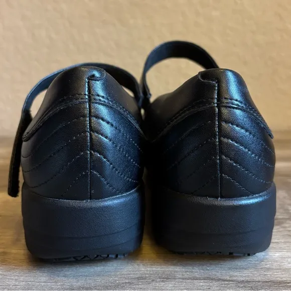 Abeo Gale Leather Mary Jane Shoes Slip Resistant Orthopedic Shoes