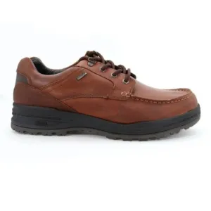 Abeo Rayburn Slip Resistant Shoes Brown Leather Casual Oxfords Mens Sz 12