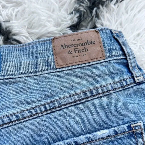 Abercrombie and Fitch Crystal Denim Jean Shorts