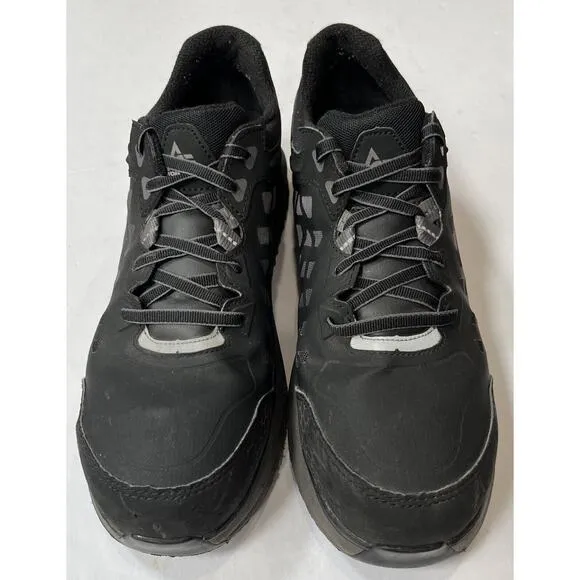 Ace‎ 73000 Men's Black Gray Phantom Aluminum Toe Slip Resistant Shoes Size 9.5