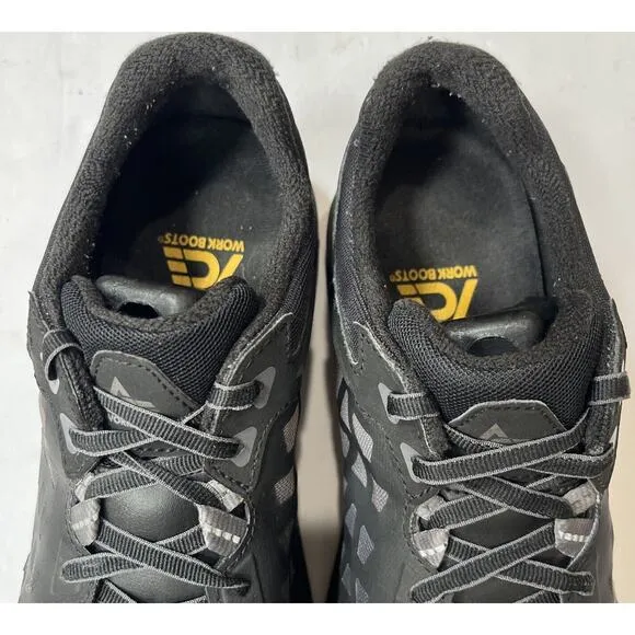 Ace‎ 73000 Men's Black Gray Phantom Aluminum Toe Slip Resistant Shoes Size 9.5