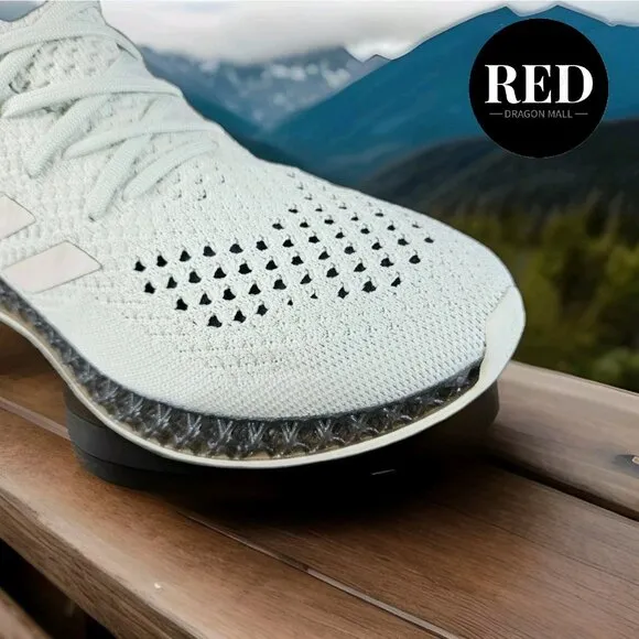 Adidas 4D Futurecraft Running Linen Green Shoe GX6603 - Men's Size 9