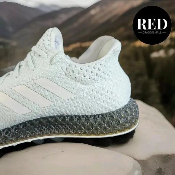 Adidas 4D Futurecraft Running Linen Green Shoe GX6603 - Men's Size 9