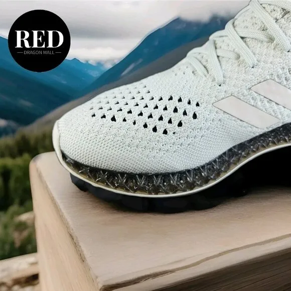 Adidas 4D Futurecraft Running Linen Green Shoe GX6603 - Men's Size 9