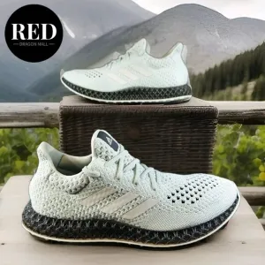 Adidas 4D Futurecraft Running Linen Green Shoe GX6603 - Men's Size 9