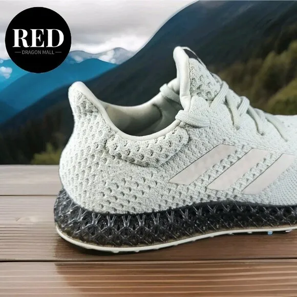 Adidas 4D Futurecraft Running Linen Green Shoe GX6603 - Men's Size 9