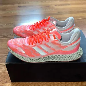 Adidas 4D Run 1.0 Men’s Running Walking Workout Shoes Coral