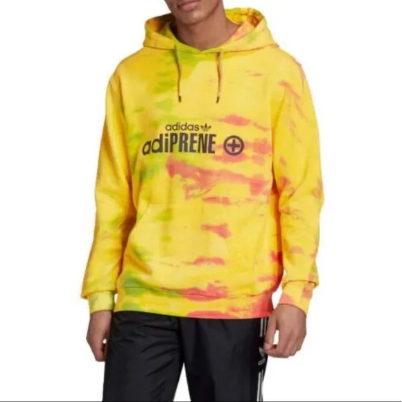 ADIDAS ADIPRENE TIE-DYE HOODIE