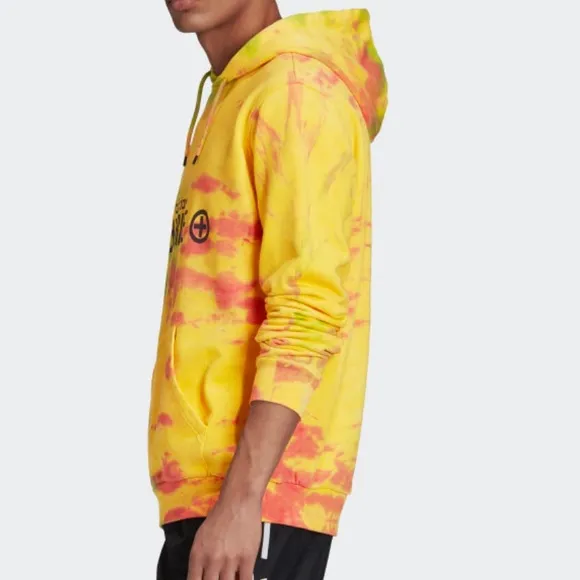 ADIDAS ADIPRENE TIE-DYE HOODIE