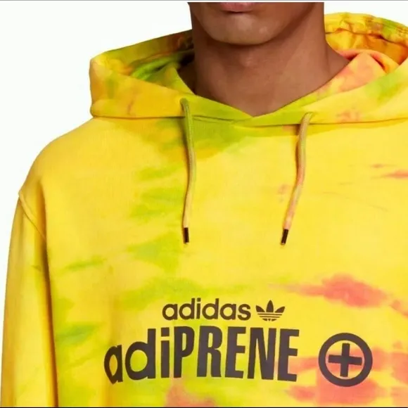 ADIDAS ADIPRENE TIE-DYE HOODIE