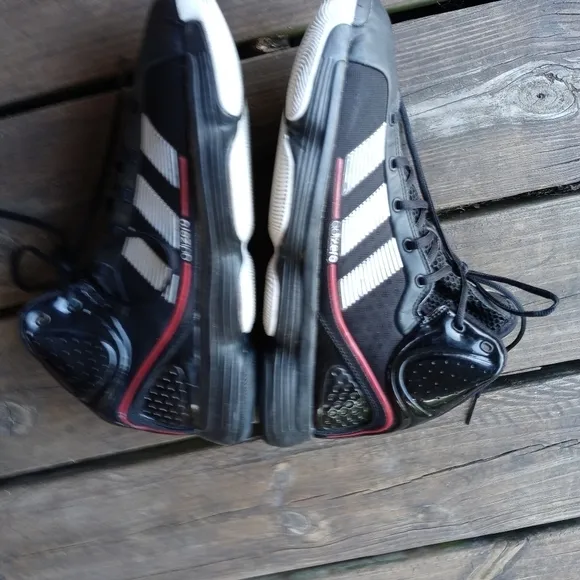 ADIDAS Adizero Men's Basketball Shoes patent BLACK