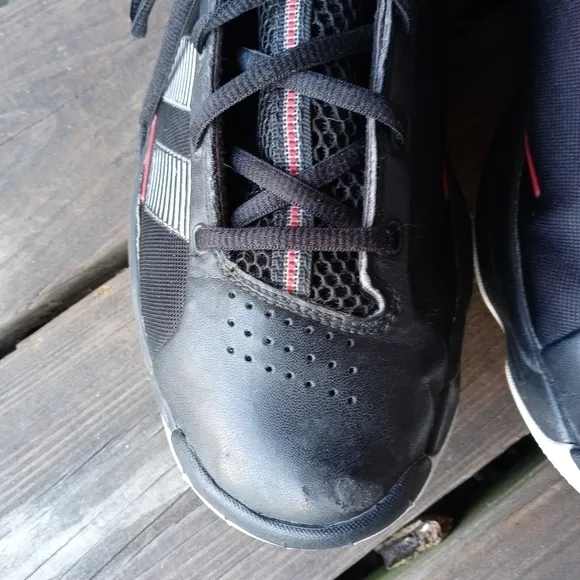 ADIDAS Adizero Men's Basketball Shoes patent BLACK