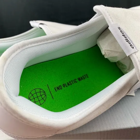 Adidas All White Vulc Raid3r Slip Ons Men's Various Sizes