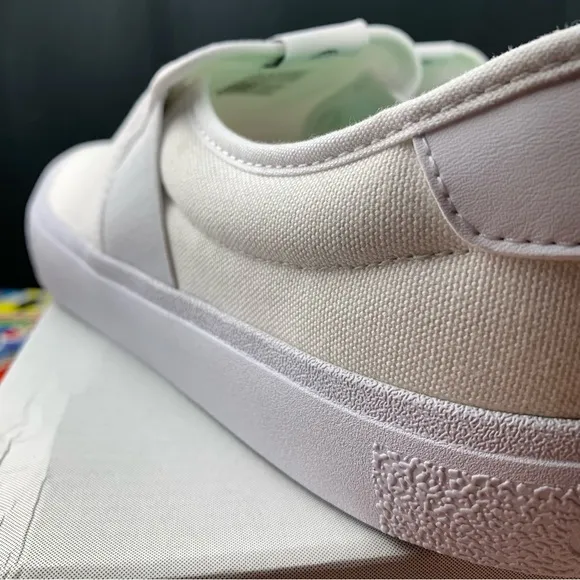 Adidas All White Vulc Raid3r Slip Ons Men's Various Sizes