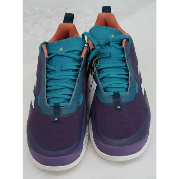 Adidas Avacourt Men Shoes Size 11.5, Color: Shadow/Violet/Lemon