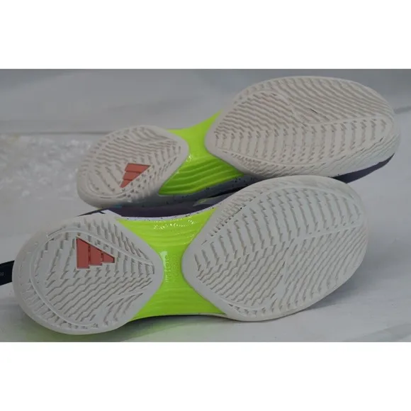 Adidas Avacourt Men Shoes Size 11.5, Color: Shadow/Violet/Lemon