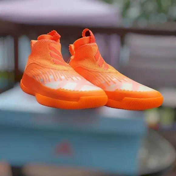 Adidas Basketball Shoes N3XT L3V3L FUTURE NATURAL Orange  Size8| Limited Edition
