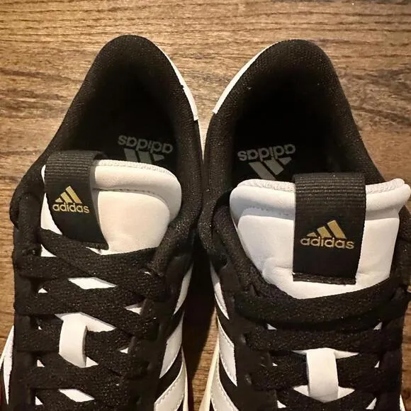 ADIDAS Black &amp; White Gazelle ADV Shoes US M9 /W8