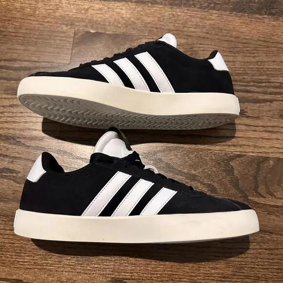 ADIDAS Black &amp; White Gazelle ADV Shoes US M9 /W8
