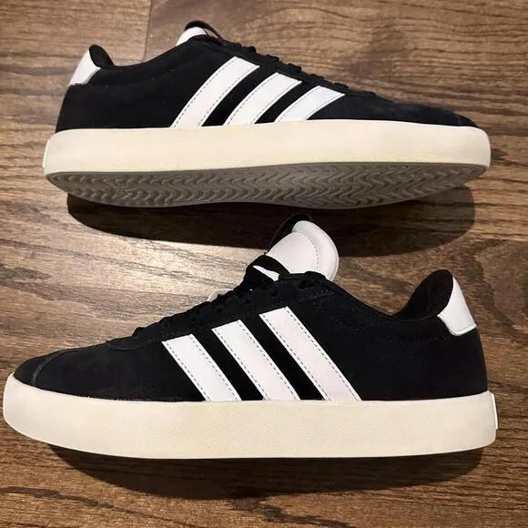 ADIDAS Black &amp; White Gazelle ADV Shoes US M9 /W8