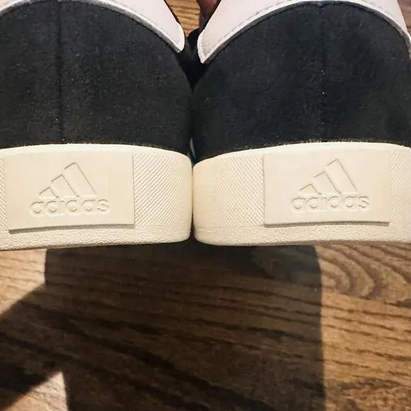 ADIDAS Black &amp; White Gazelle ADV Shoes US M9 /W8