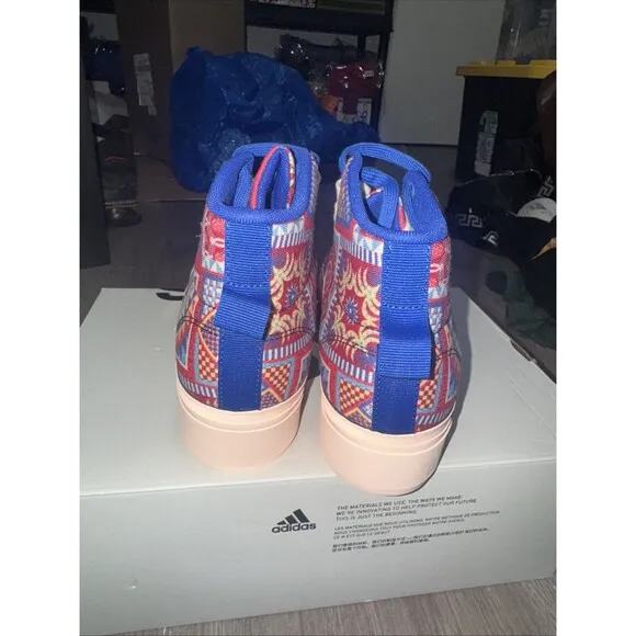 Adidas Bravada 2.0 Mid Platform Women’s IF9133 Patchwork Shoes Sneakers Size 8