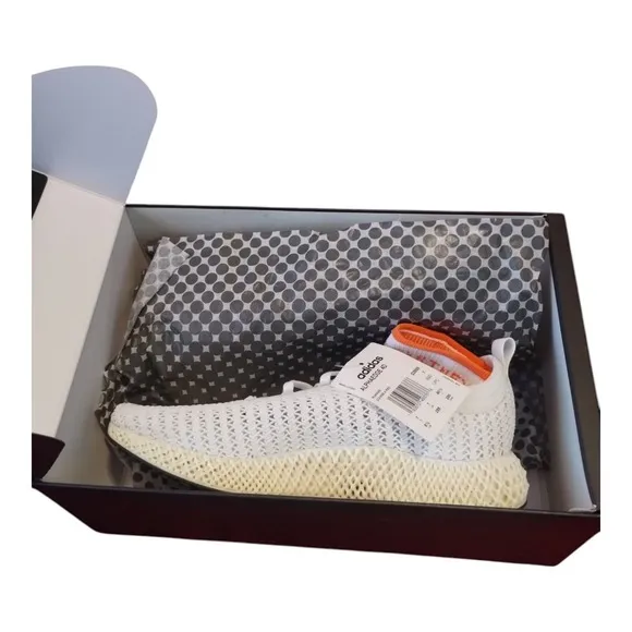 Adidas by‎ Stella McCartney Alphaedge 4D Printed Running Sneakers White Shoes