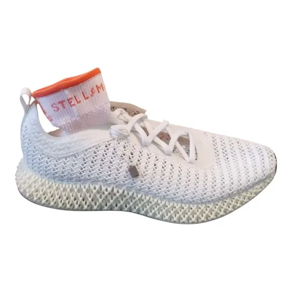 Adidas by‎ Stella McCartney Alphaedge 4D Printed Running Sneakers White Shoes