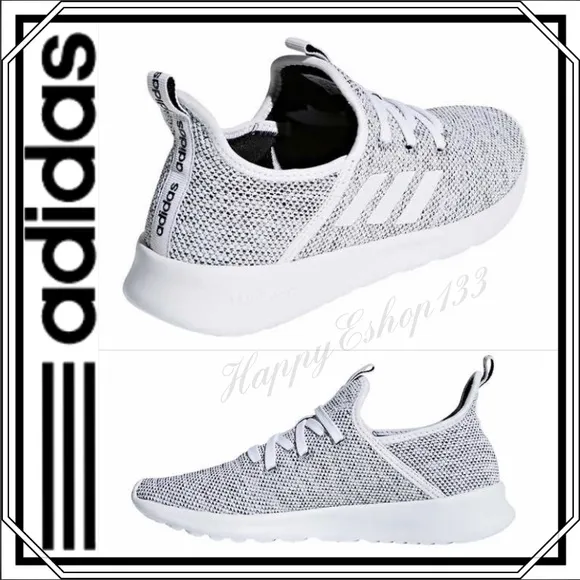 ADIDAS CloudFoam Pure Running Sneakers, Gray NIB