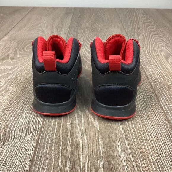 Adidas Cross Em Up‎ 5K Kids Basketball Shoes Youth Size 3.5  Sneakers Black Red