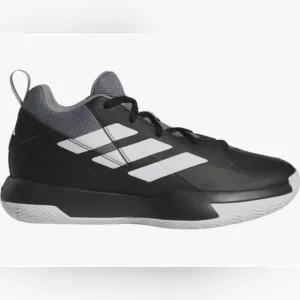 Adidas Cross Em Up Select J Wide Youth Black and Gray Sneakers Sz 6.5